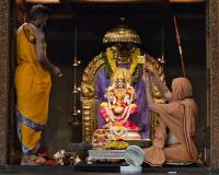 Devi Pujana by H.H. Swamiji - Kara Seva Shivir 2025, SCM Shirali - Day 6 (02 Jan 2026) Pictures Courtesy Chitrapur Yuvadhara